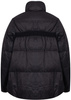 ROMEO GIGLI - KURTKA PUCHOWA DAMSKA Z WYSOKIM KOŁNIERZEM - 01W24 R05 / NERO