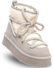 SKÓRZANE BOTKI DAMSKIE - SOLO SOPRANI COUTURE - SCW421P17/02 LUNAR ICE