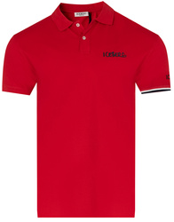 ICEBERG - KOSZULKA MĘSKA - ICE4MPL01 RED