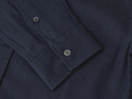 TED BAKER LONDON - MĘSKA KOSZULA 272031 NAVY CROTONE