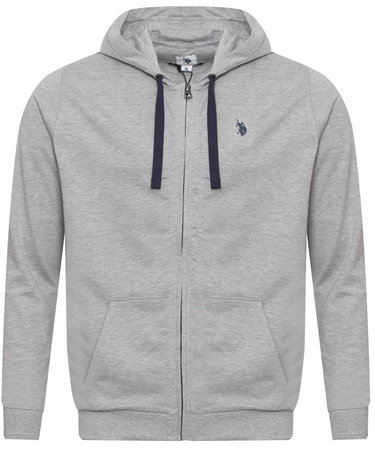 U.S. POLO ASSN. - BLUZA MĘSKA Z KAPTUREM - HOODED SWEATJACKET 162 62510 52191 282