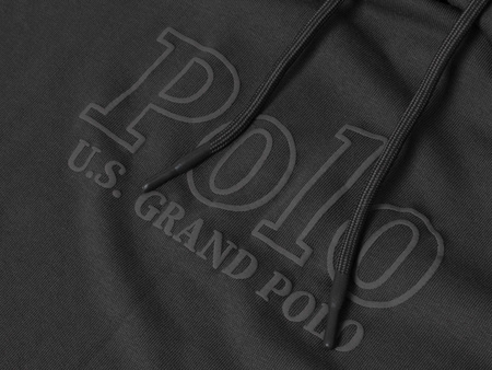 U.S. GRAND POLO EQUIPMENT & APPAREL - BLUZA MĘSKA Z KAPTUREM - HOODIE US52328M/340