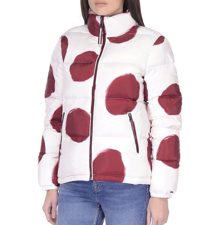 Kurtka Zimowa Tommy Hilfiger Denim Printed Down (DW0DW02895 901)