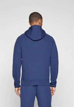 NIKE - BLUZA MĘSKA ROZPIANANA Z KAPTUREM - PSG TECH FLEECE FZ7224-410