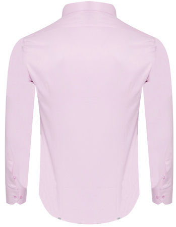 ESPADA - KOSZULA MĘSKA - 0798S JASNORÓŻOWY 60/40