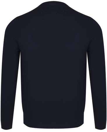 TED BAKER LONDON - SWETER MĘSKI 273063 NAVY LOUNG