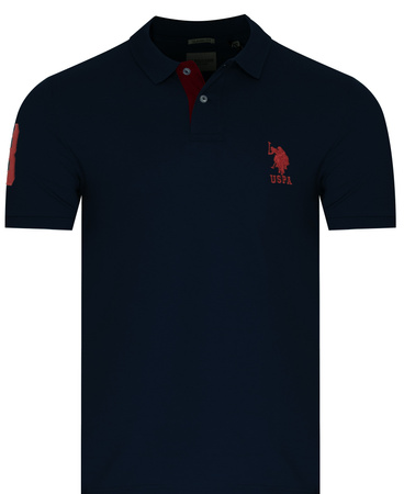 U.S. POLO ASSN. - KOSZULKA MĘSKA POLO - MUP3313-L45