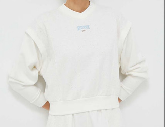 REEBOK - BLUZA DAMSKA CL VARSITY CREW HT7856