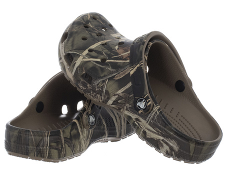 CROCS - KLAPKI UNISEX - CLASSIC REALTREE 12132-260