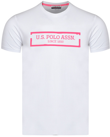 U.S. POLO ASSN. - MĘSKI KOMPLET LETNI - KOSZULKA I SZORTY KURT 132 66291 49351 503