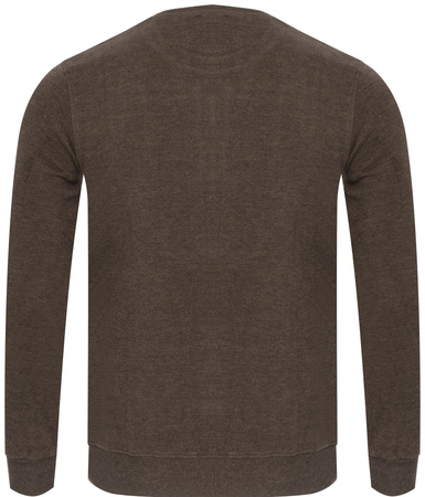 BLUZA MĘSKA - SELANIK 008 BRĄZOWY