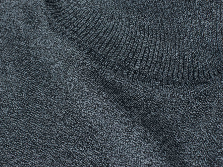 SWETER MĘSKI Z GOLFEM - S8526 JASNOSZARY