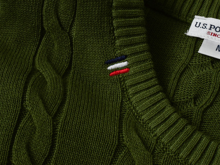 U.S. POLO ASSN. - SWETER MĘSKI BERT 173 67602 53246 141