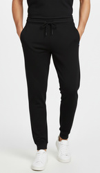 SPODNIE MĘSKIE DRESOWE - JX8030 CZARNY ID8499