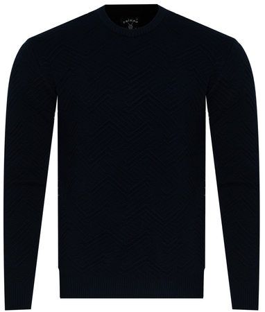 SWETER MĘSKI - 001 LACIVERT