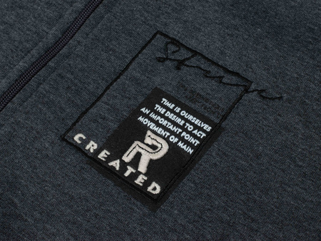 WEENS - BLUZA MĘSKA ROZPINANA - 40 CIEMNOSZARY