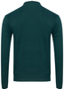 MUST PARKOUR - SWETER MĘSKI Z PÓŁGOLFEM - S8205 ZIELONY