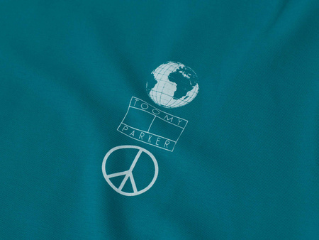 JUMPER - T-SHIRT KOSZULKA MĘSKA - 3000 TURKUSOWY