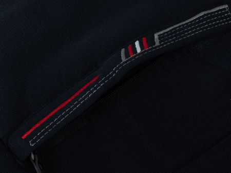 DUNAUONE- SPODNIE MĘSKIE DRESOWE - R-41309-JK GRANATOWY ID8495