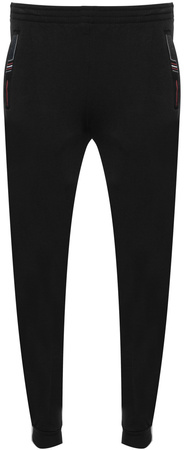 DUNAUONE- SPODNIE MĘSKIE DRESOWE - R-41309-JK CZARNY ID8494