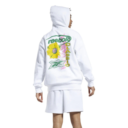 REEBOK - BLUZA MĘSKA Z KAPTUREM - CL 90s HOODIE IC9196