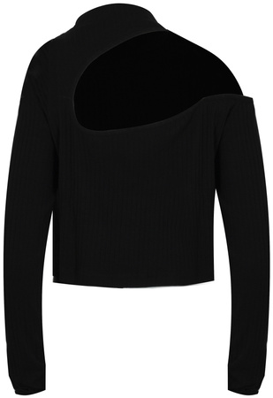 REEBOK - BLUZA DAMSKA - YOGA RIB LONG SLEEVE HR3570