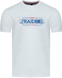 JUMPER - T-SHIRT KOSZULKA MĘSKA - 3036 BIAŁY