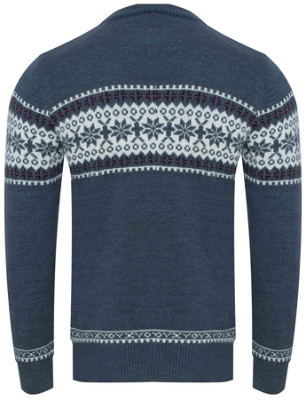 WEENS - SWETER MĘSKI - WS7128 INDIGO 1