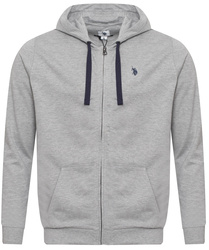 U.S. POLO ASSN. - BLUZA MĘSKA Z KAPTUREM - HOODED SWEATJACKET 162 62510 52191 282