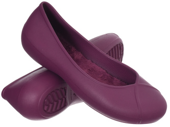 CROCS - BALERINY DAMSKIE -  OLIVIA II LINED FLAT 203428-504