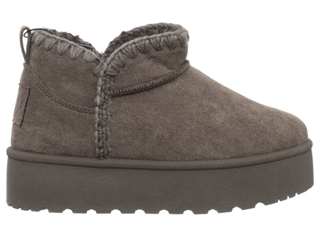 SKÓRZANE BOTKI DZIECIĘCE - SOLO SOPRANI COUTURE - SCG421P81/22 MISTIK GIRL TAUPE