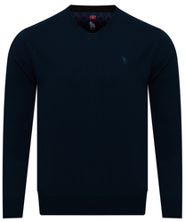 SWETER MĘSKI - V 501 LACIVERT