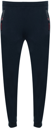 DUNAUONE- SPODNIE MĘSKIE DRESOWE - R-41309-JK GRANATOWY ID8495