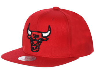 MITCHELL & NESS - CZAPKA Z DASZKIEM - NBA CORE SIDE SNAPBACK BULLS 6HSSSH21270-CBURED1