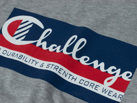 JUMPER - T-SHIRT KOSZULKA MĘSKA - 3023 SZARY