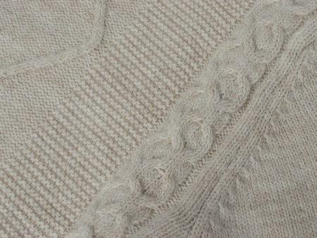 SWETER MĘSKI Z POŁGOLFEM - 8157 BEIGE