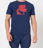 T-shirt męski Karl Lagerfeld - KL20MTS01 - Granatowy