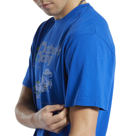 REEBOK - T-SHIRT MĘSKI - GS REEBOK RACING T-SHIRT HH8529