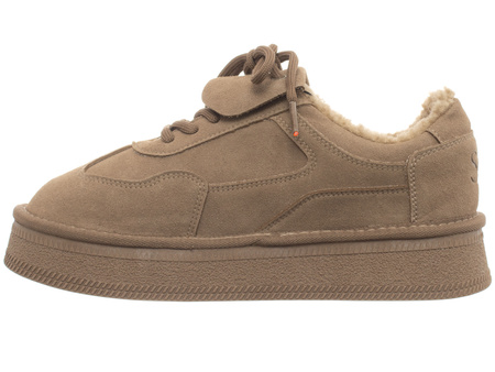 SOLO SOPRANI COUTURE - BUTY DAMSKIE - SSW521P34/21 JENNY SUEDE FUR