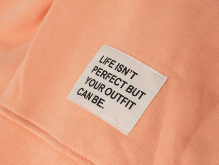 FASHION - KOMPLET DRESOWY DAMSKI - ID8877 BRZOSKWINIOWY