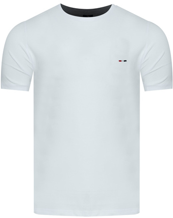 STARLEE - T-SHIRT KOSZULKA MĘSKA - 3041 BIAŁY