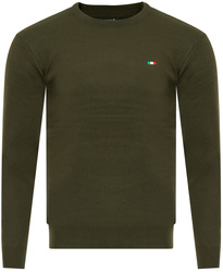 SWETER MĘSKI - S8556/KHAKI