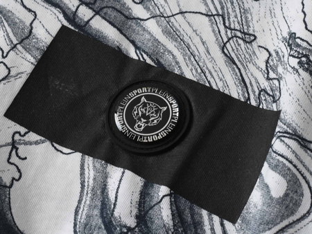 PLEIN SPORT - KOSZULKA MĘSKA - PS25MTS06/01 WHITE