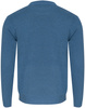 KAIDITE - SWETER MĘSKI Z PÓŁGOLFEM - K6010 JASNONIEBIESKI