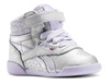 BUTY REEBOK FREESTYLE HI SP Silver/Purple Kids (AR0734)