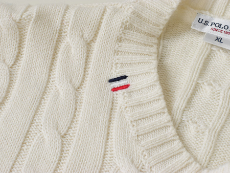 U.S. POLO ASSN. - SWETER MĘSKI BERT US40 173 005 000413 101