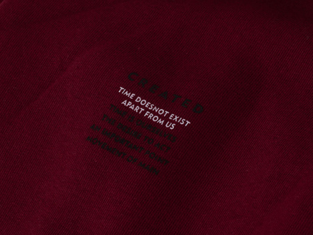 WEENS - BLUZA MĘSKA ROZPINANA - 40 BORDOWY