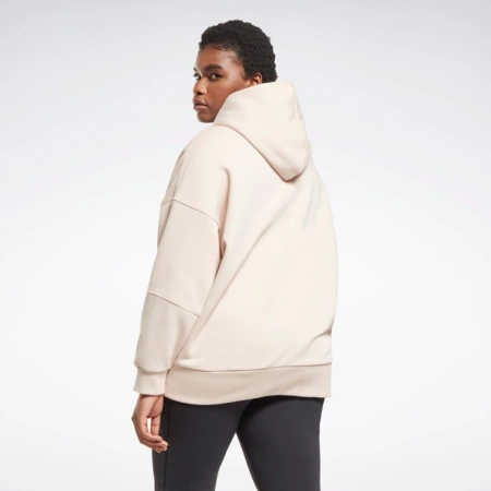 REEBOK - BLUZA DAMSKA - LUX HOODIE IN HR5966 PLUS SIZE