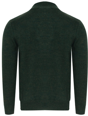 ANY MANY - SWETER MĘSKI Z POŁGOLFEM - 8157 NAPHTHA