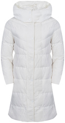 ROMEO GIGLI - PŁASZCZ PUCHOWY  DAMSKI Z KAPTUREM - 01W24 G303 / PANNA